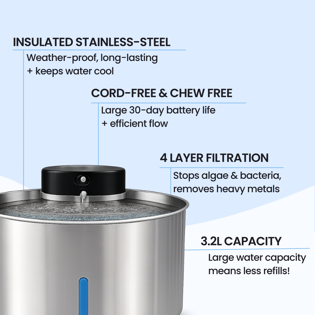FreshFlow™ Filtered Water Fountain